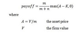 Equity warrant payoff in FinPricing