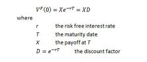Calculate risk free value in CVA calculation in FinPricing