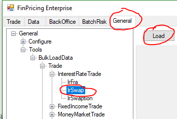 Upload bulk trades in FinPricing
