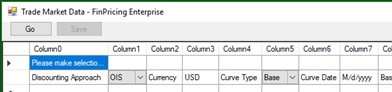 yield curve construction and bootstrap selection in FinPricing